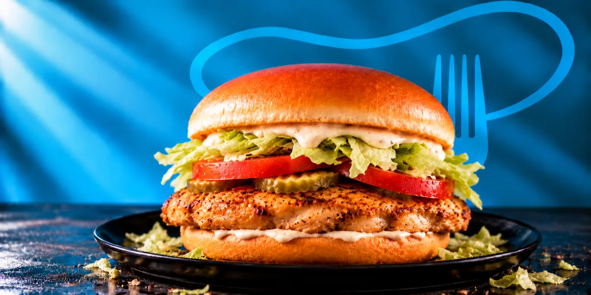 Chicken burger